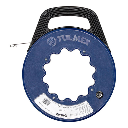 14-A30 Guías de Alambre Plano con Carrete 30M