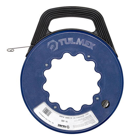 14-A60 Guías de Alambre Plano con Carrete 60M