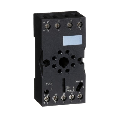Base para Relevador Universal Zelio RUM 8 Pines Schneider Electric RUZC2M