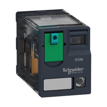 Relevador Miniatura Zelio RXM 2CO (2 NA/NC) 12A 24 V CD Schneider Electric RXM2AB2BD