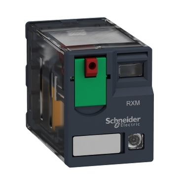 Relevador Miniatura Zelio RXM 2CO (2 NA/NC) 12A 120 V CA Schneider Electric RXM2AB2F7