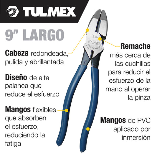 pinza tulmex d-210-9 hemarz