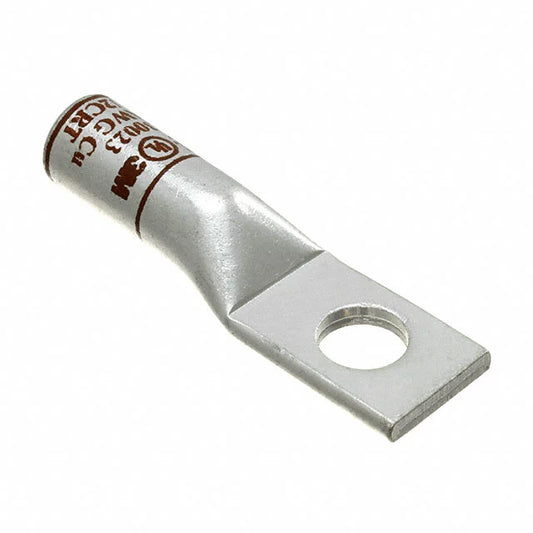Zapata Terminal de Cobre 1 Barreno Barril Corto Cal. 2 AWG 3M