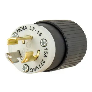 Clavija de Bloqueo NEMA L7-15P 15A Bryant 4770NP