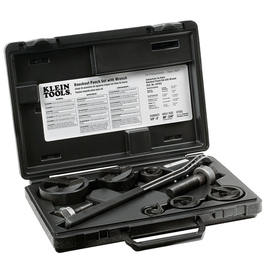 Juego de Sacabocados 1/2 a 2 Pulgadas Klein Tools 53732