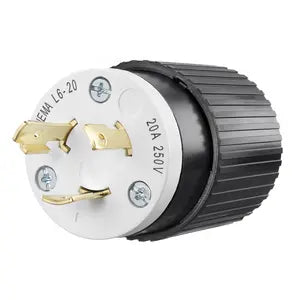 Clavija de Bloqueo NEMA L6-20P 20A Bryant 70620NP