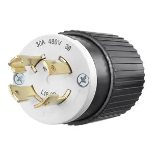 Clavija de Bloqueo NEMA L16-30P 30A Bryant 71630NP