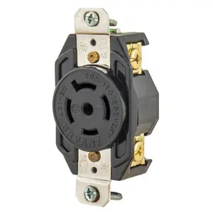 Receptáculo Sencillo NEMA L21-20R 20A Bryant 72120FR