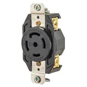 Receptáculo Sencillo NEMA L21-30R 30A Bryant 72130FR