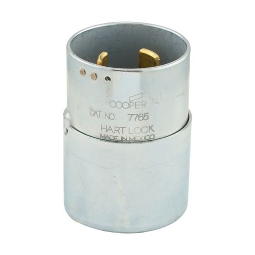 Clavija blindada Arrow Hart 7765 3P 4H 50A 250-600V - vista frontal