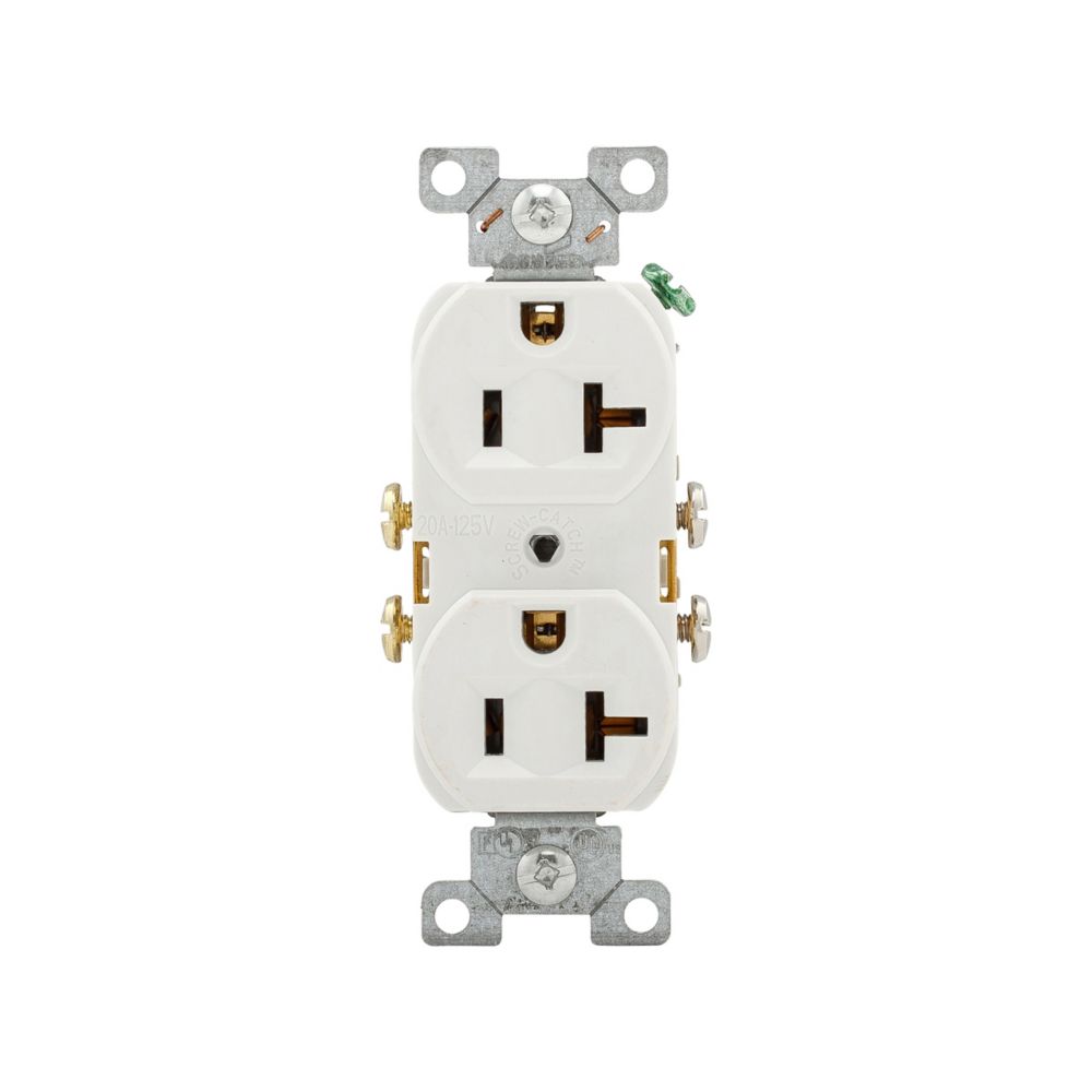 CR20W Receptáculo Dúplex NEMA 5-20R 20A Eaton Arrow Hart