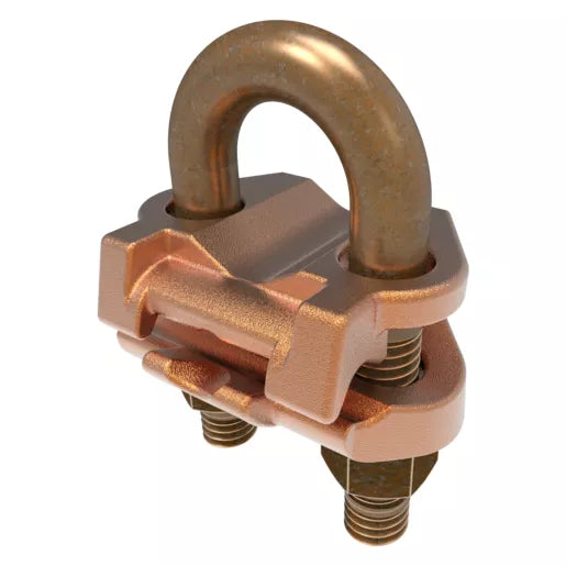 Conector Mecánico a 90° para Varilla 7/8"-1" o Tubo 1/2"-3/4" Burndy GAR1429