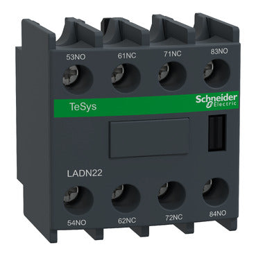 Bloque de Contactos Auxiliares TeSys D 2NA+2NC Schneider Electric