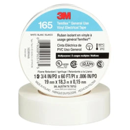 Cinta Temflex 165 Blanco 19mm x 18.3m 3M