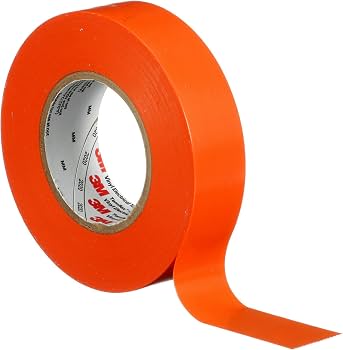 Cinta Temflex 165 Naranja 19mm x 18.3m 3M