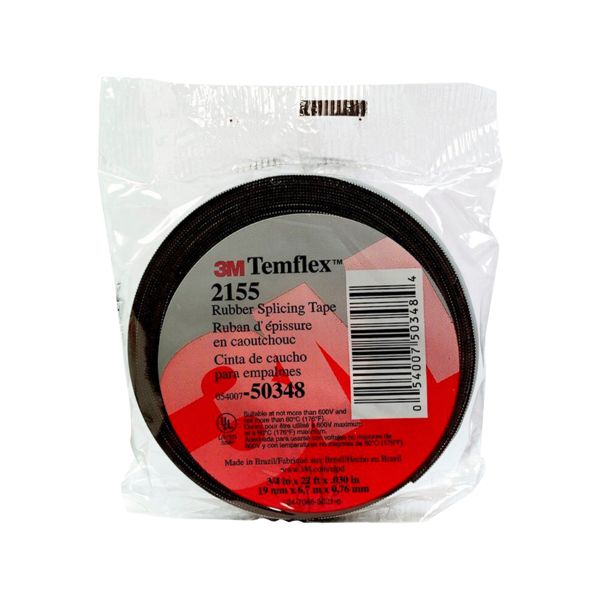 Cinta de Tela y Hule Temflex 2155 19mm x 6.7m 3M
