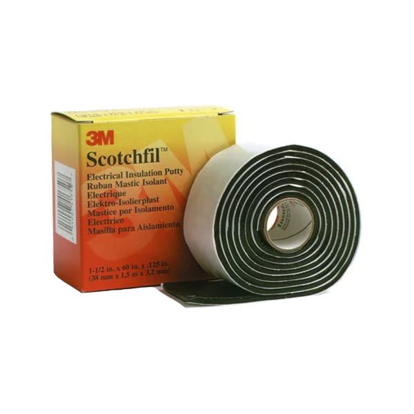 Cinta Masilla Aislante de Hule Scotchfil 0.038 x 1.5m 3M