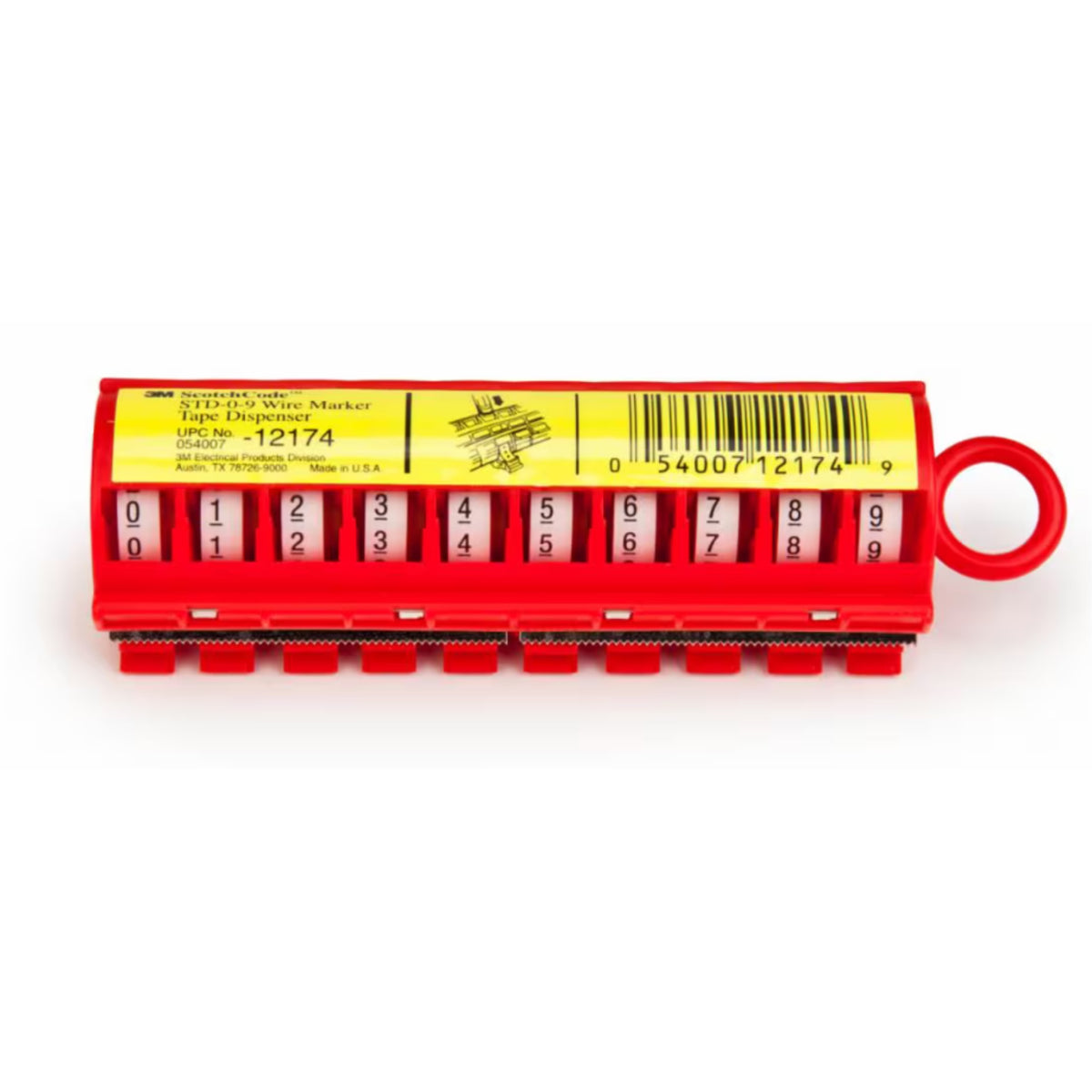 Dispensador de Etiquetas para Cables 3M™ ScotchCode™ STD-0-9 HEMARZ