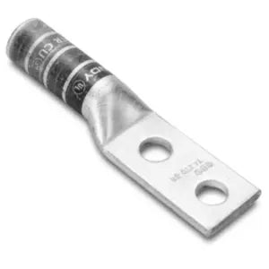 Zapata de Compresión Calibre 6 AWG Cañón Largo Burndy YA6C2TC14