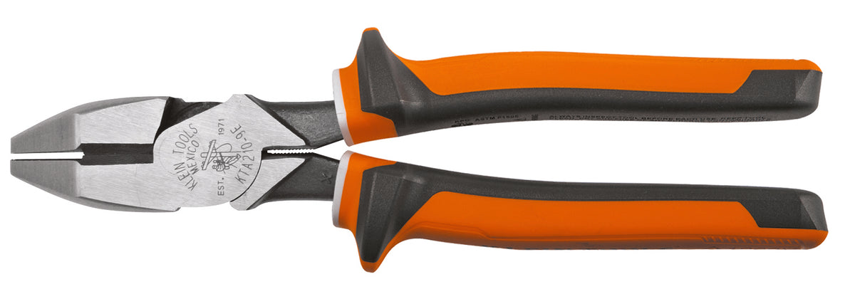 Pinza de Electricista Alta Palanca Aislada 9 Pulgadas Klein Tools KTA210-9E